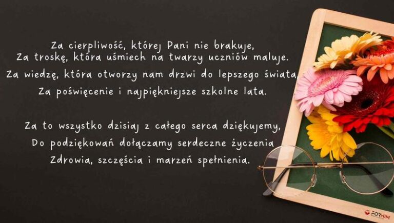 Zainspiruj się: Fajne wiersze na dzień nauczyciela, które zachwycą każdego pedagoga