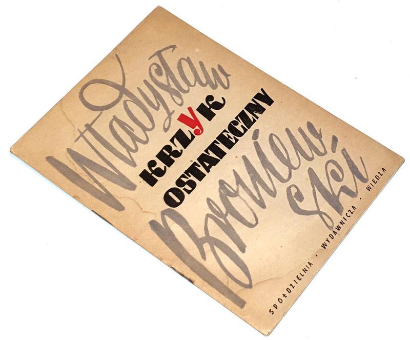 Krzyk ostateczny interpretacja wiersza