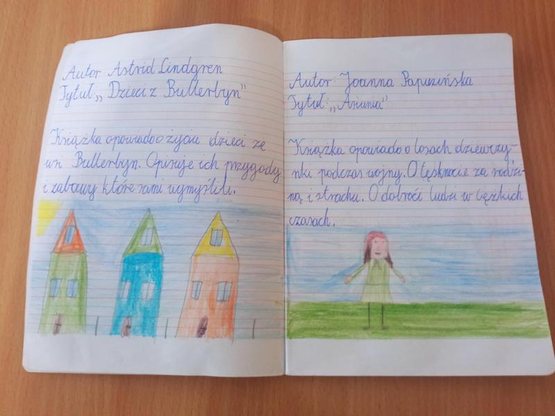 Zeszyt lektur klasa 4