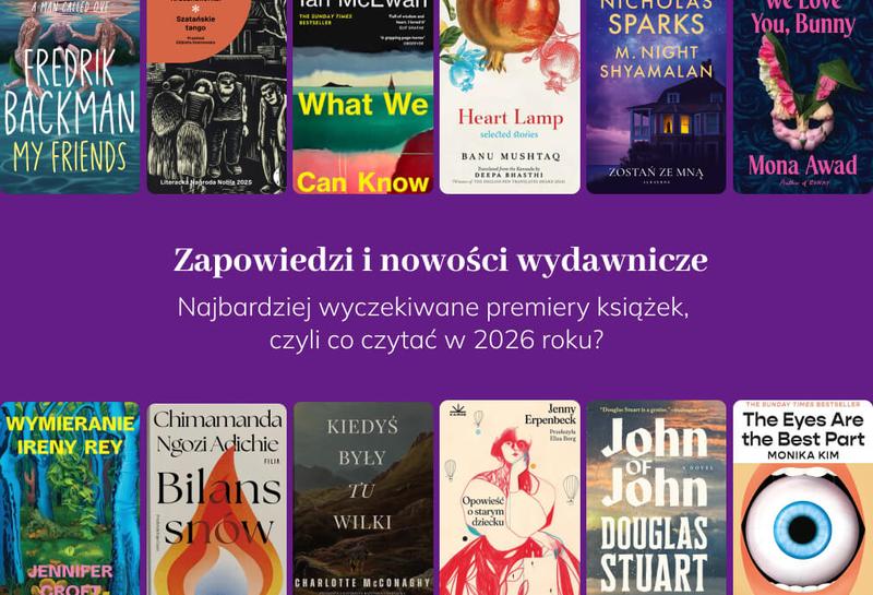 Odkryj najlepsze książki 2026, które musisz przeczytać tej wiosny
