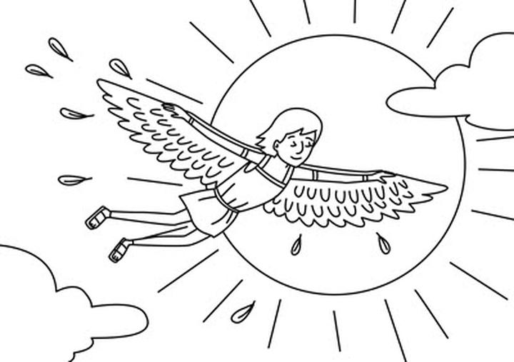 Wzloty i upadki: niezwykła historia o Dedalu i Ikarze