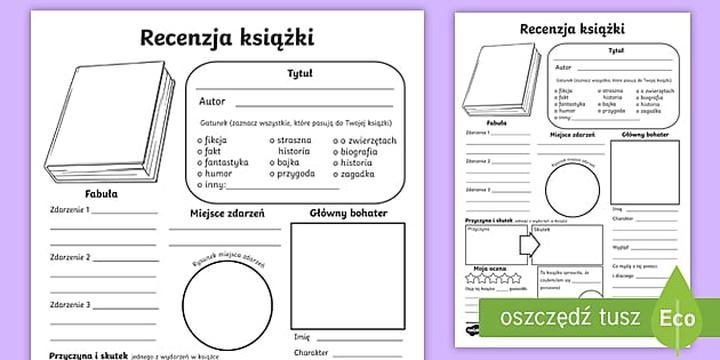 Jak napisać porywającą recenzję książki, którą ostatnio przeczytałeś?