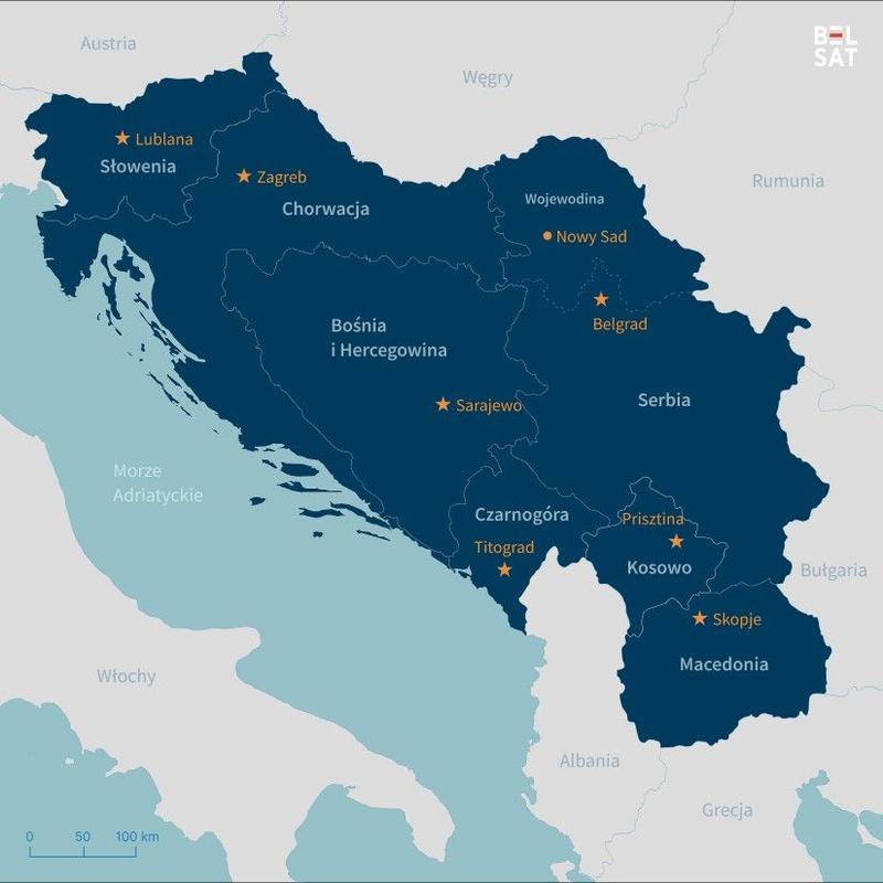 Książki o wojnie w Jugosławii