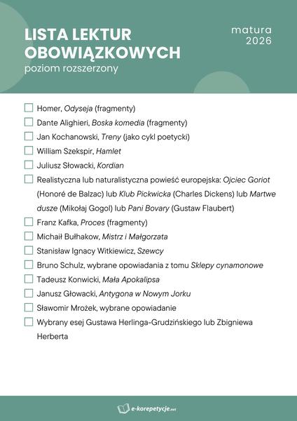 Lektury na egzamin ósmoklasisty