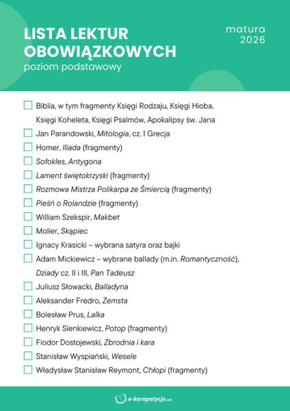 Matura polski 2026