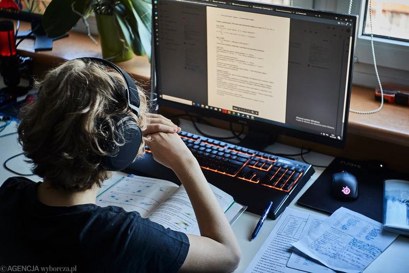 Wiersz o zdalnym nauczaniu