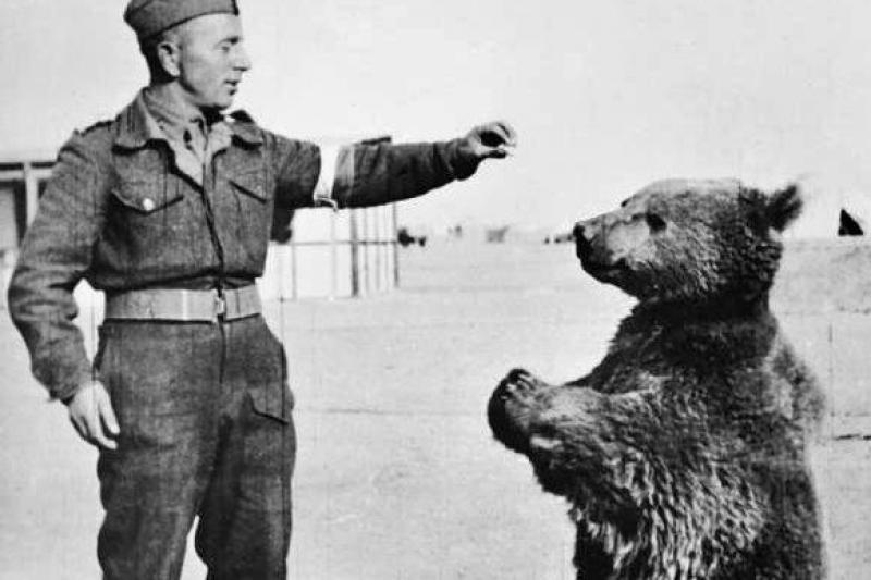 Wojtek jako strażak